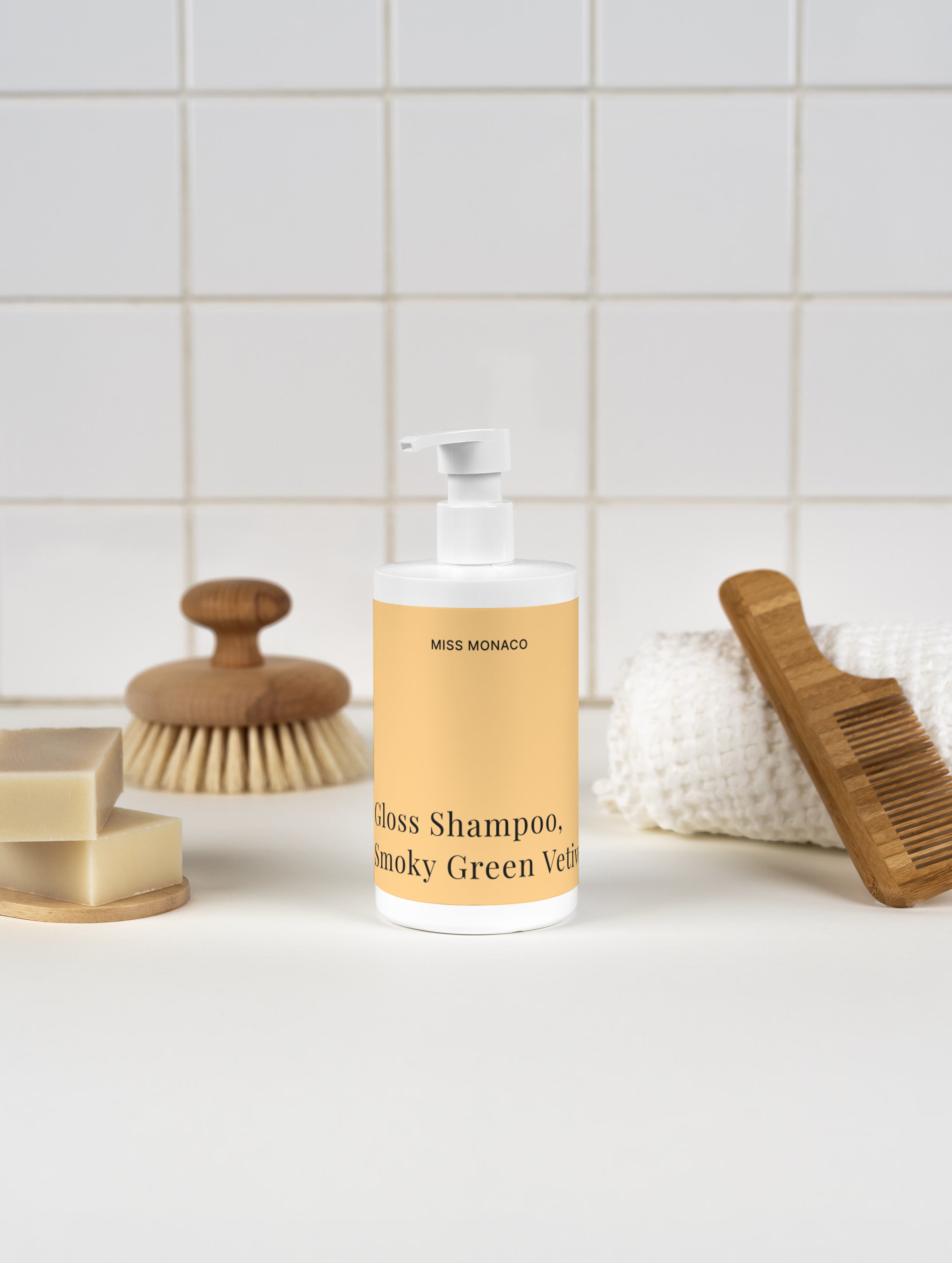 Gloss Shampoo, Smoky Green Vetiver